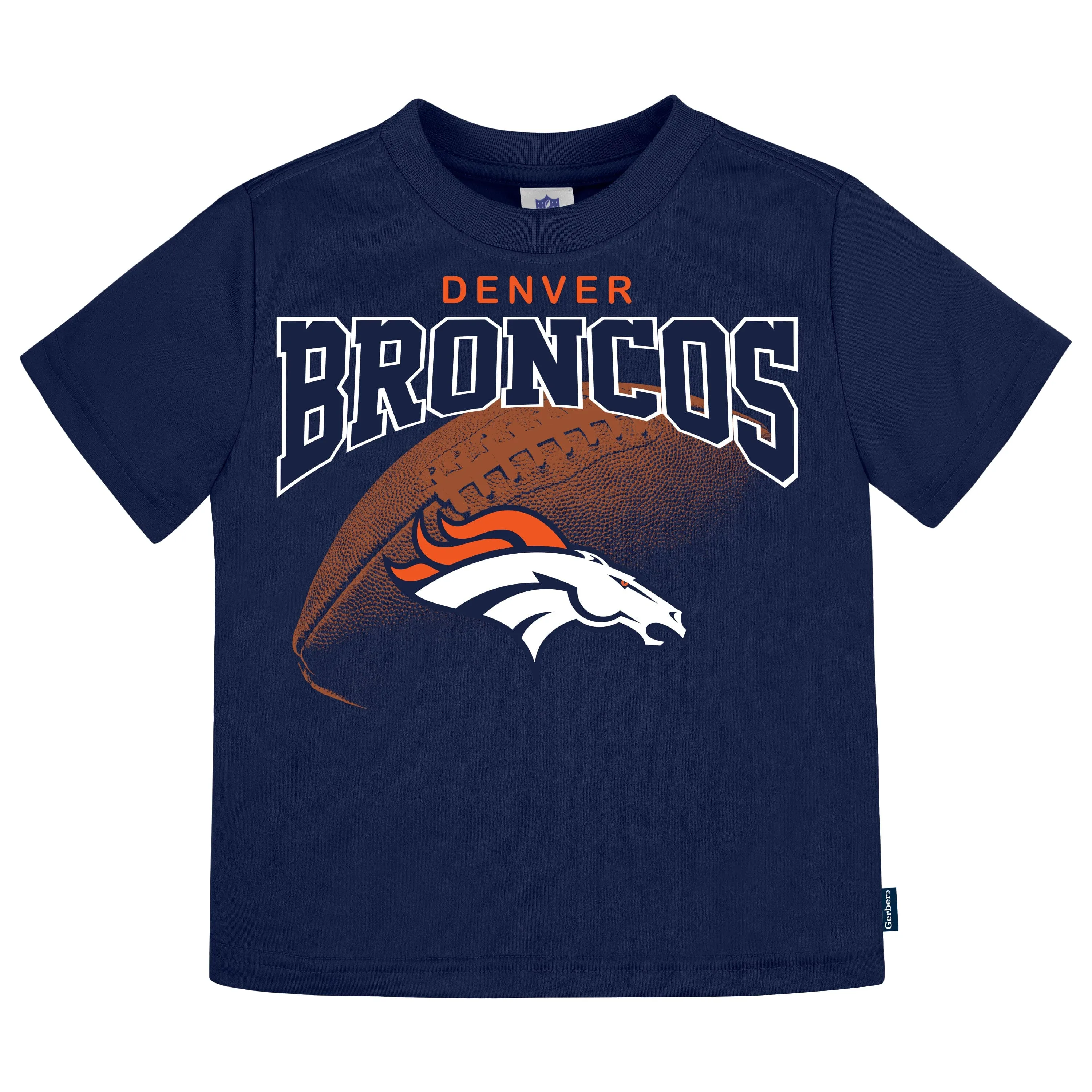 3-Pack Baby & Toddler Boys Broncos Short Sleeve Shirts