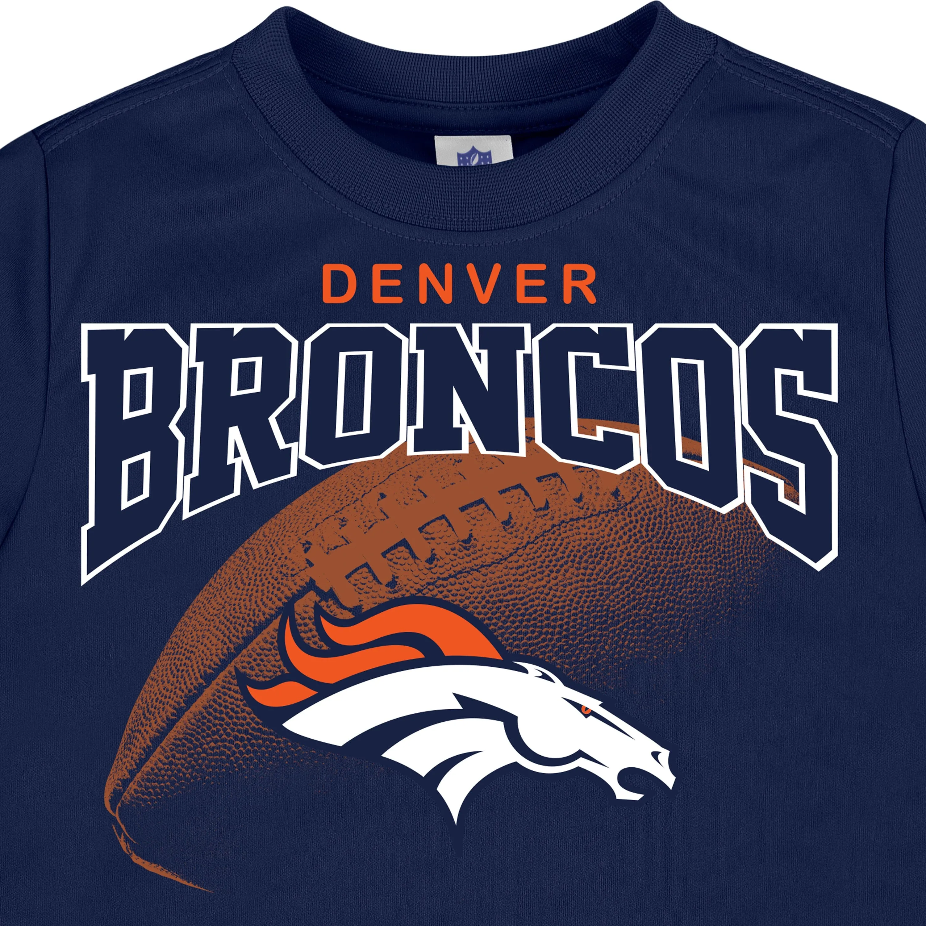 3-Pack Baby & Toddler Boys Broncos Short Sleeve Shirts