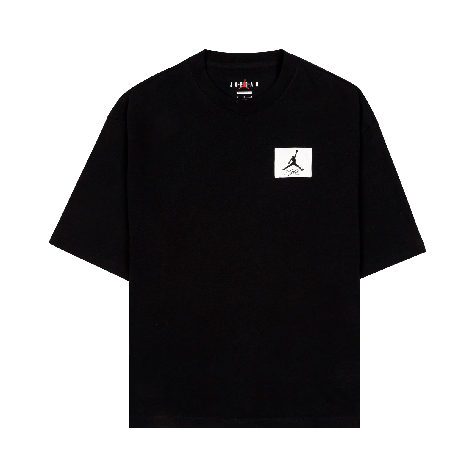 AIR JORDAN FLIGHT ESSENTIALS OVERSIZED SHORT SLEEVE - BLACK