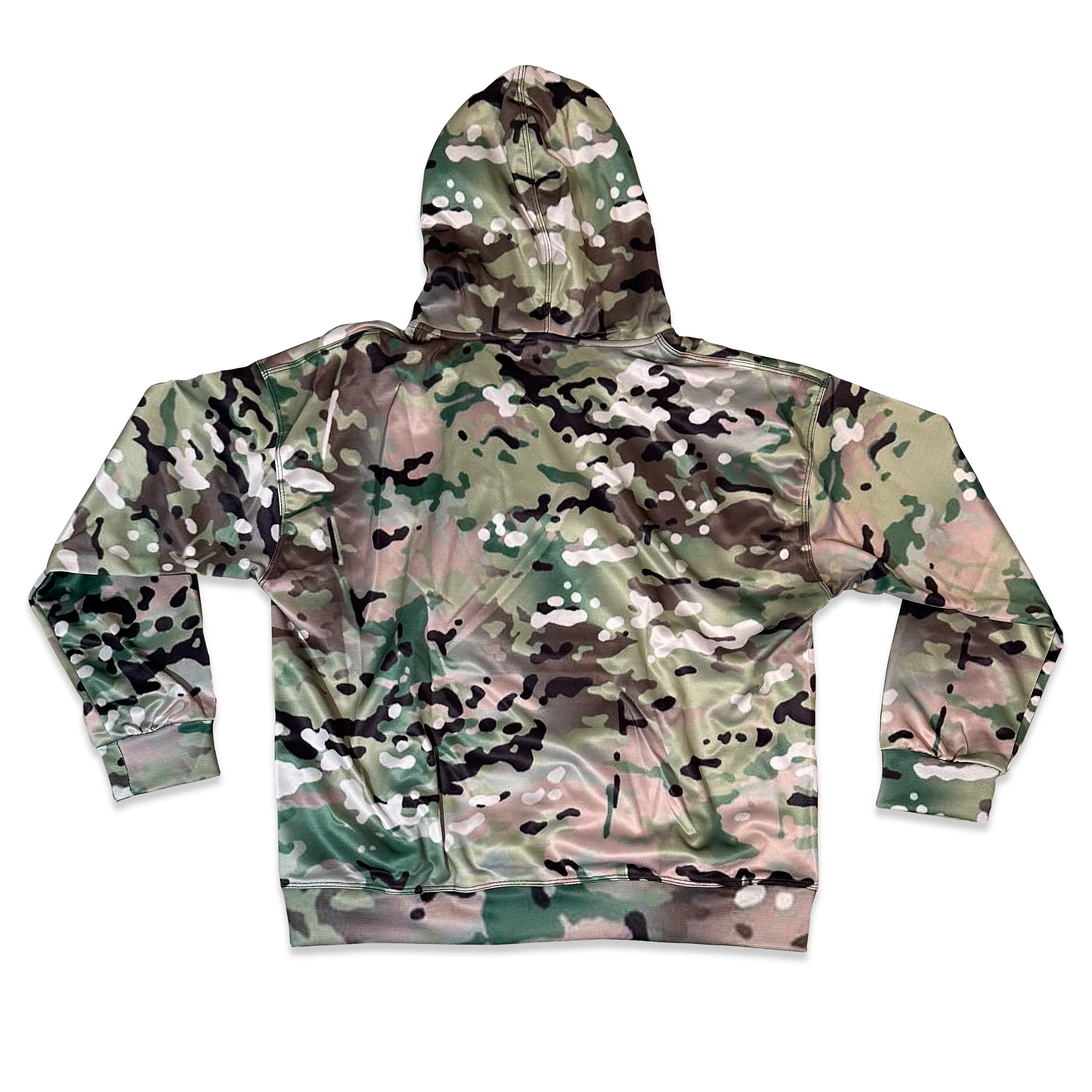 ALL OVER CAMO WORDMARK HOODIE.