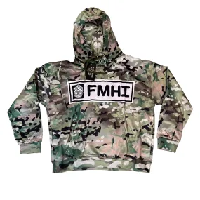 ALL OVER CAMO WORDMARK HOODIE.