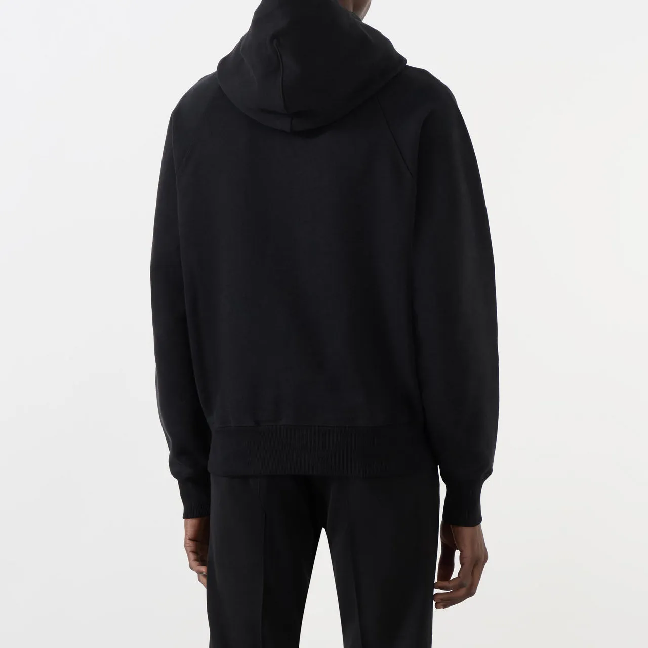 AMI ADC Embroidered Hoodie - Black