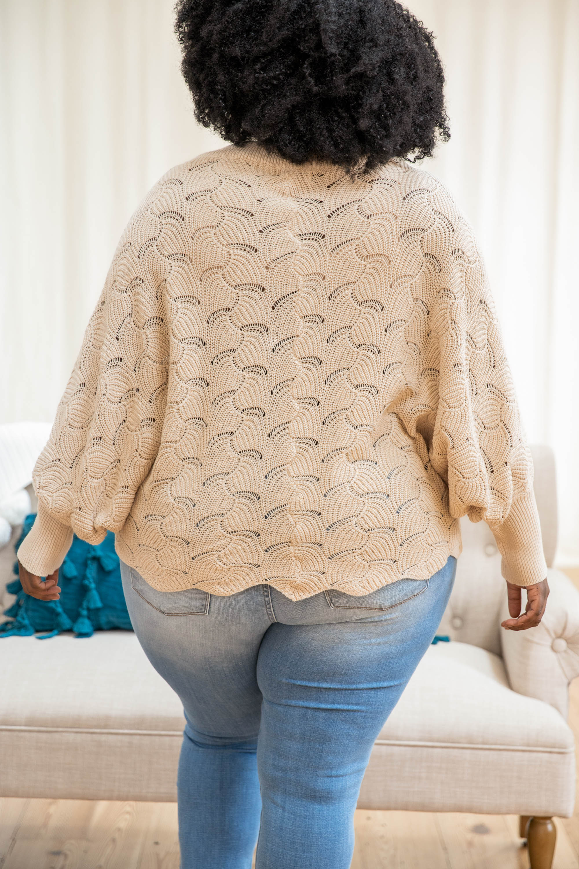 Angel In You Sweater, Taupe