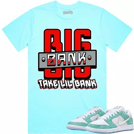 April Dunks Shirt to Match - RED BIG BANK