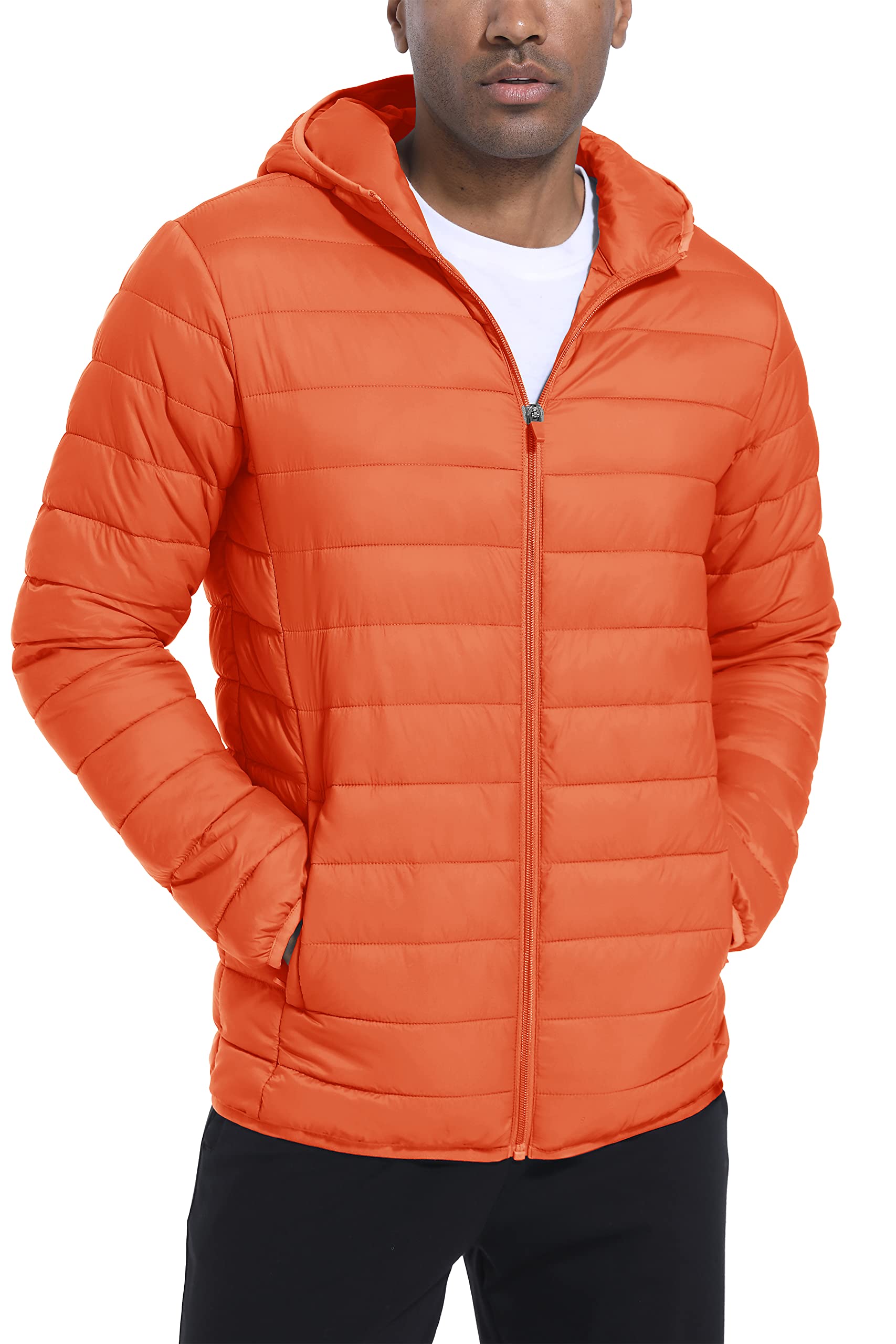 Ashore Shop Mens Lightweight Puffer Jackets Mens Quilted Polyester Nylon Jacket