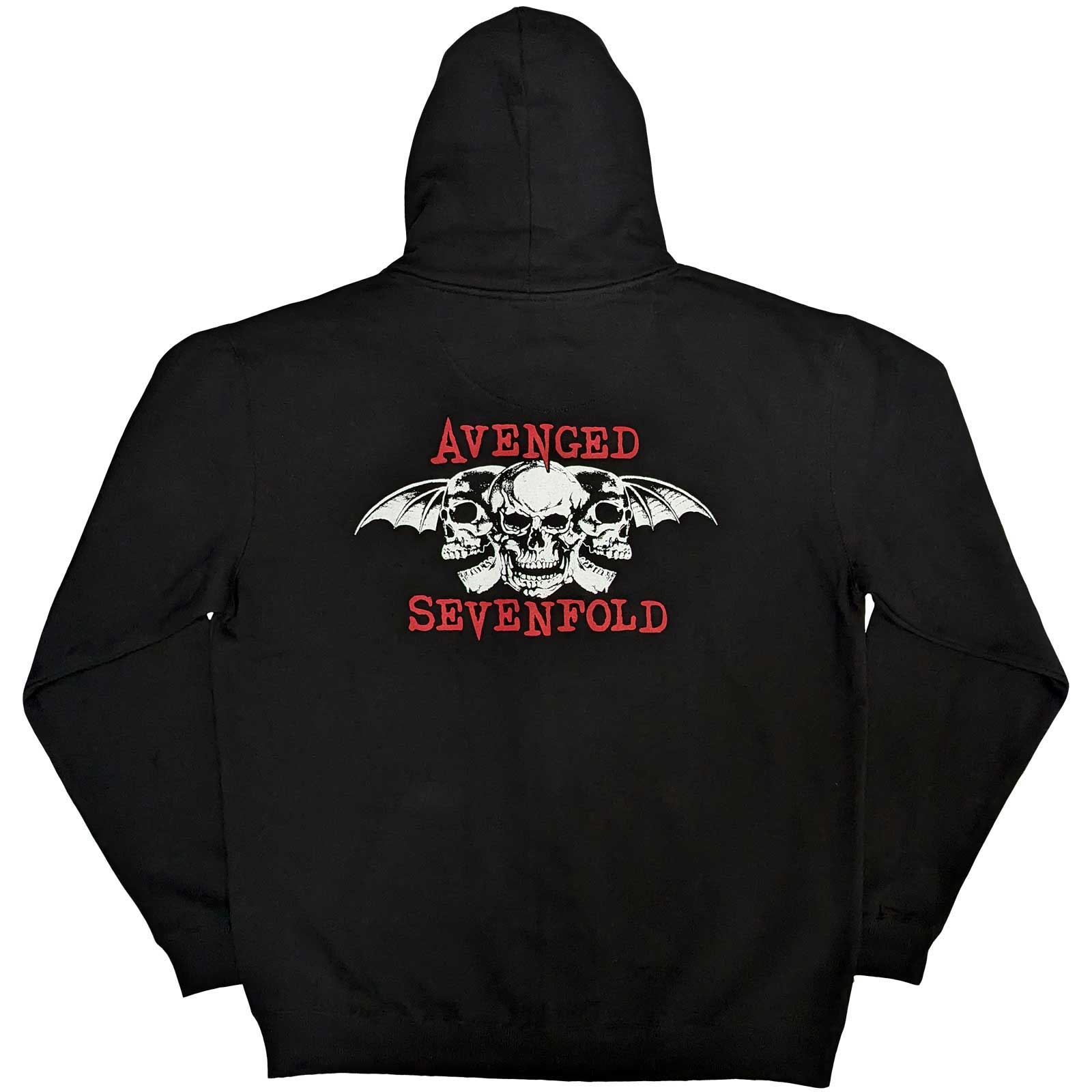 Avenged Dead Head Zip Hoodie