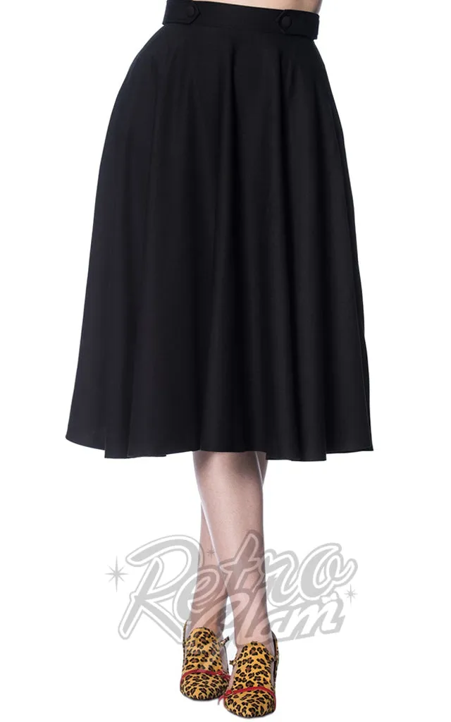 Banned Di Di Swing Skirt in Black