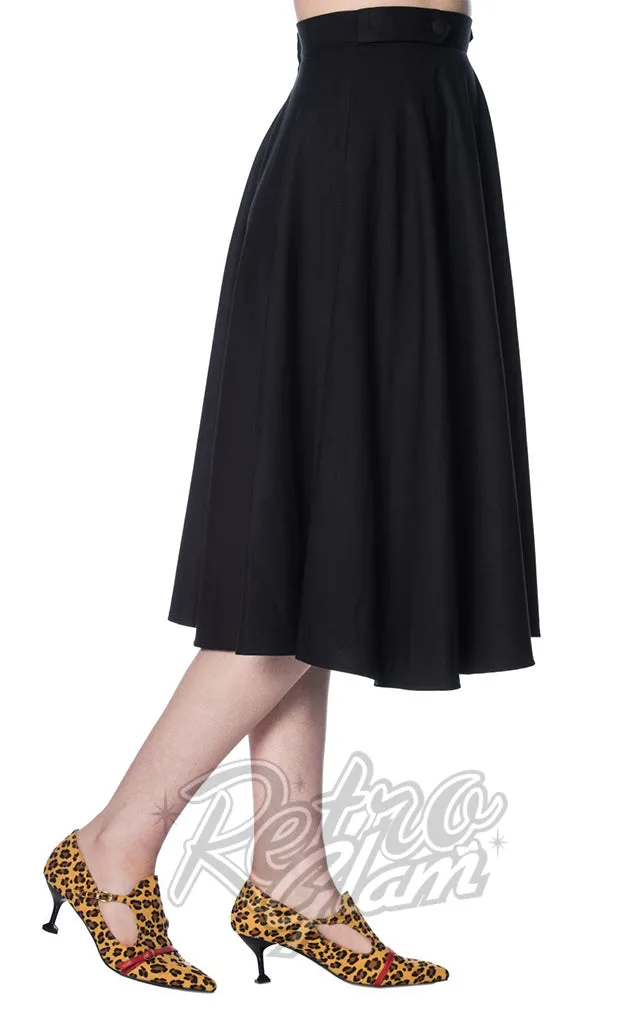 Banned Di Di Swing Skirt in Black