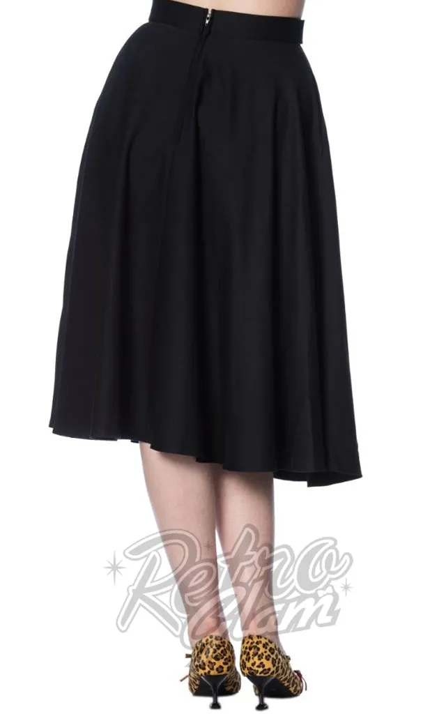 Banned Di Di Swing Skirt in Black