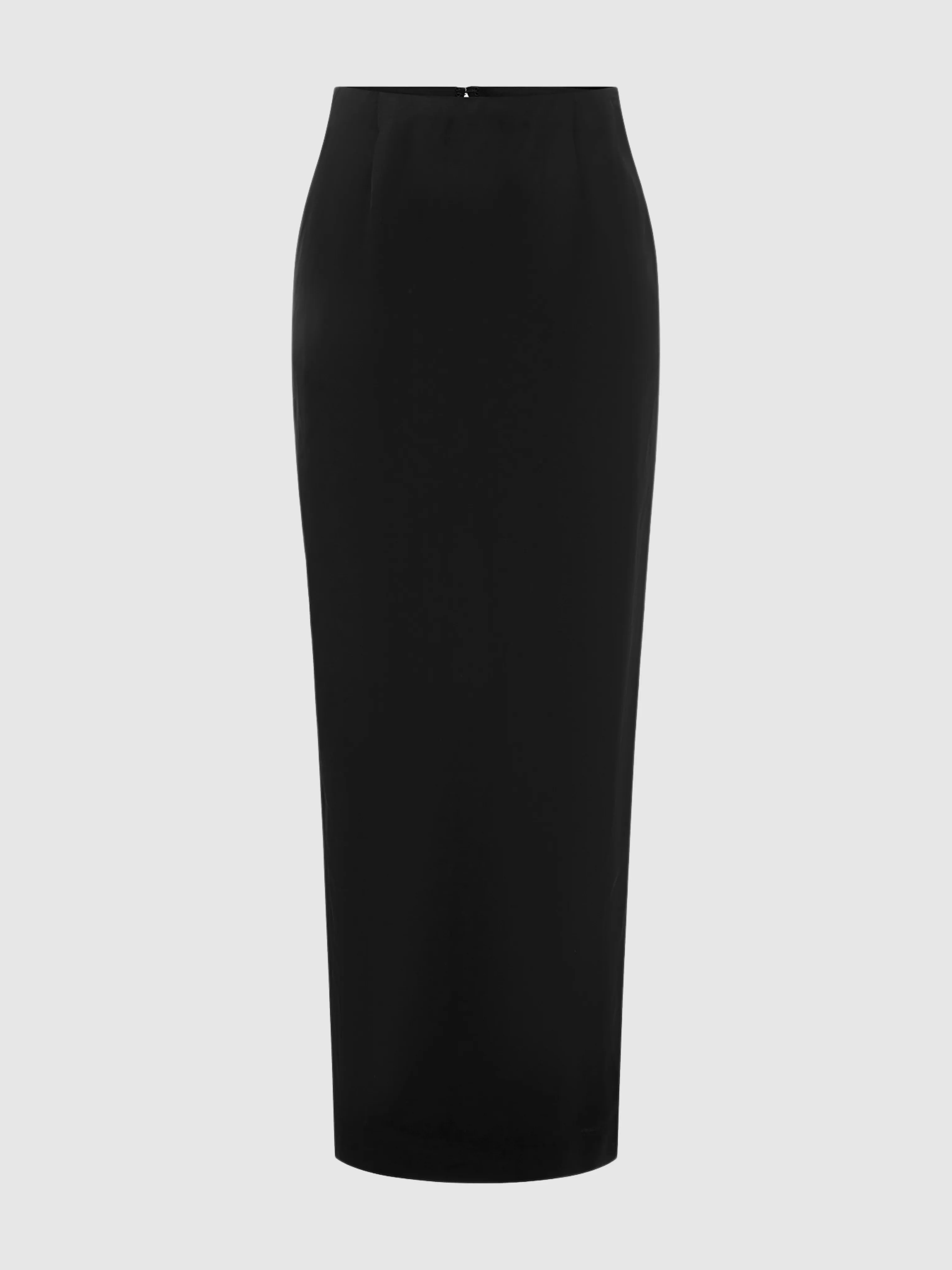 Black Gigi Pencil Midi Skirt