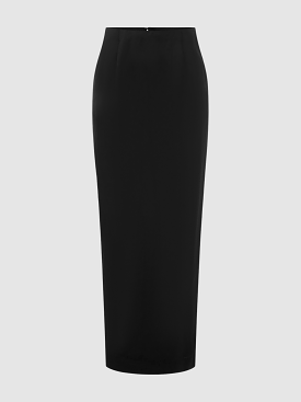 Black Gigi Pencil Midi Skirt