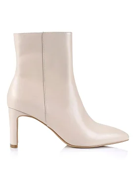 Bray Ankle Boots - Bone Leather