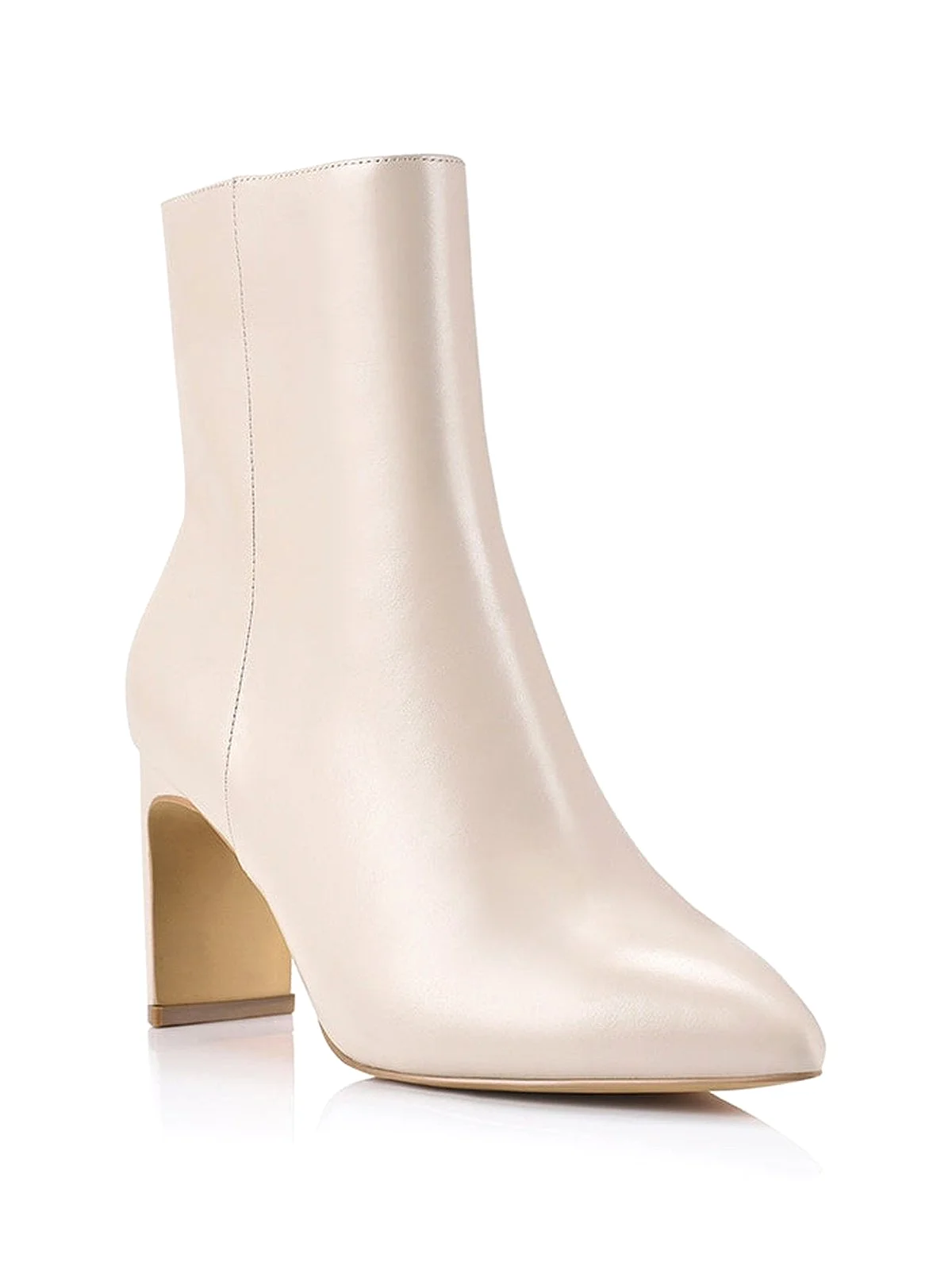 Bray Ankle Boots - Bone Leather