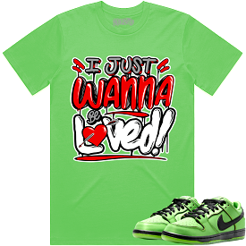 Buttercup PowerPuff Girls Dunks Shirt to Match - RED LOVED