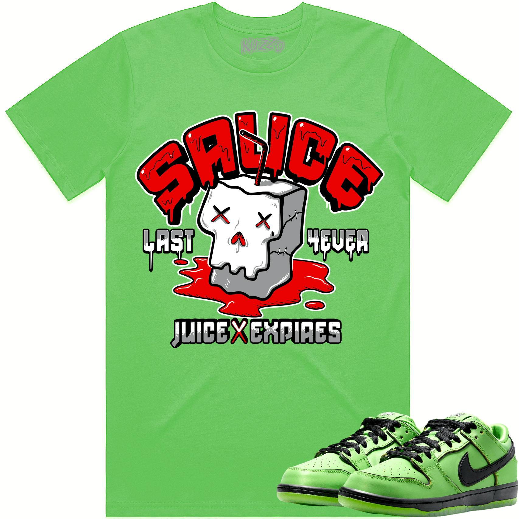 Buttercup PowerPuff Girls Dunks Shirt to Match - RED SAUCE