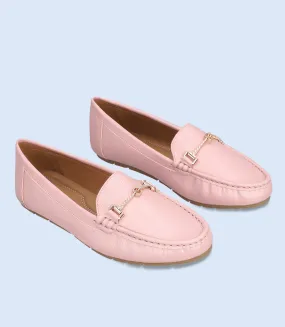 BW8463-CHAMPAGNE-Women Comfort Moccasins