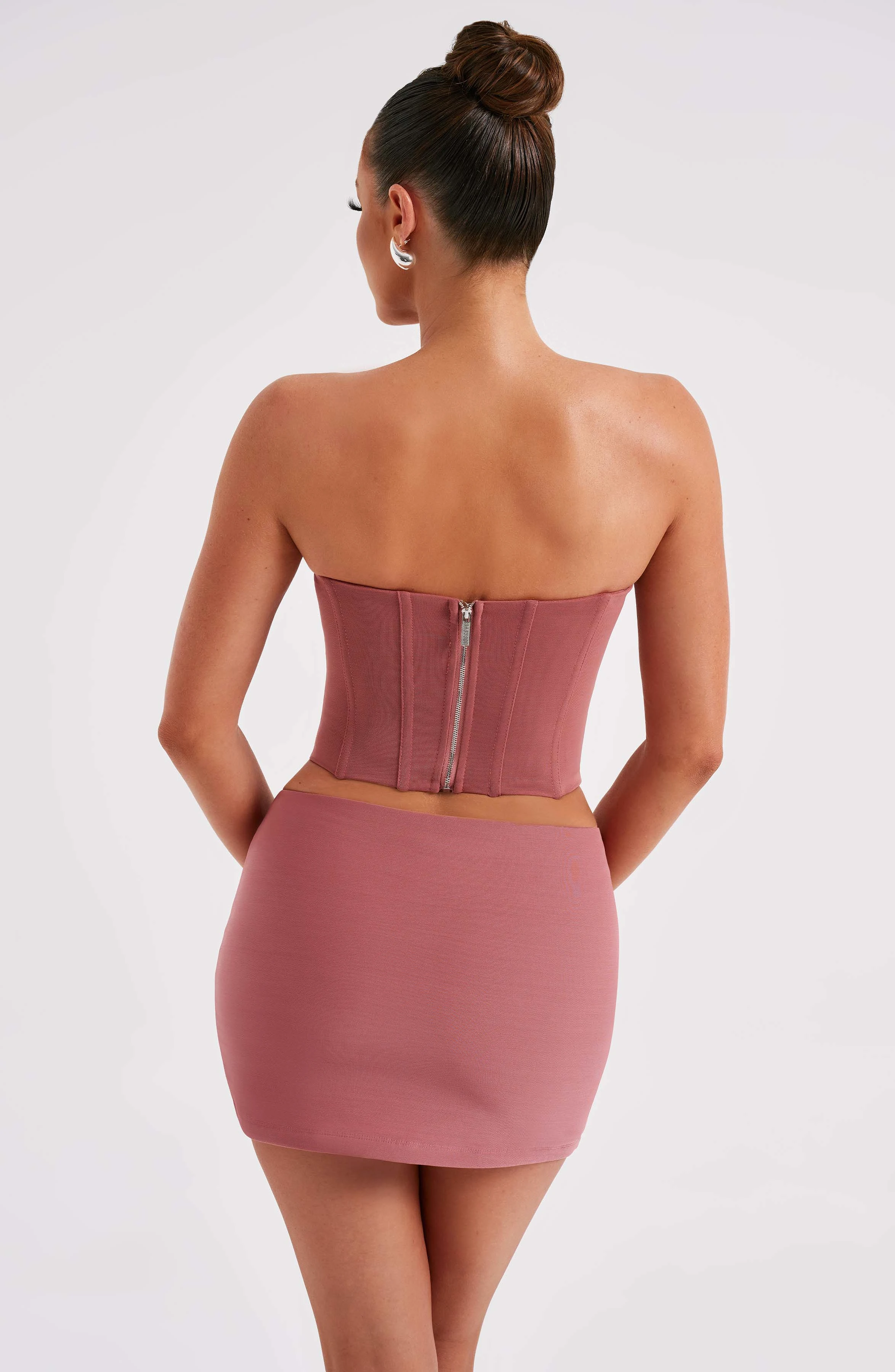 Cami Corset - Rose Pink