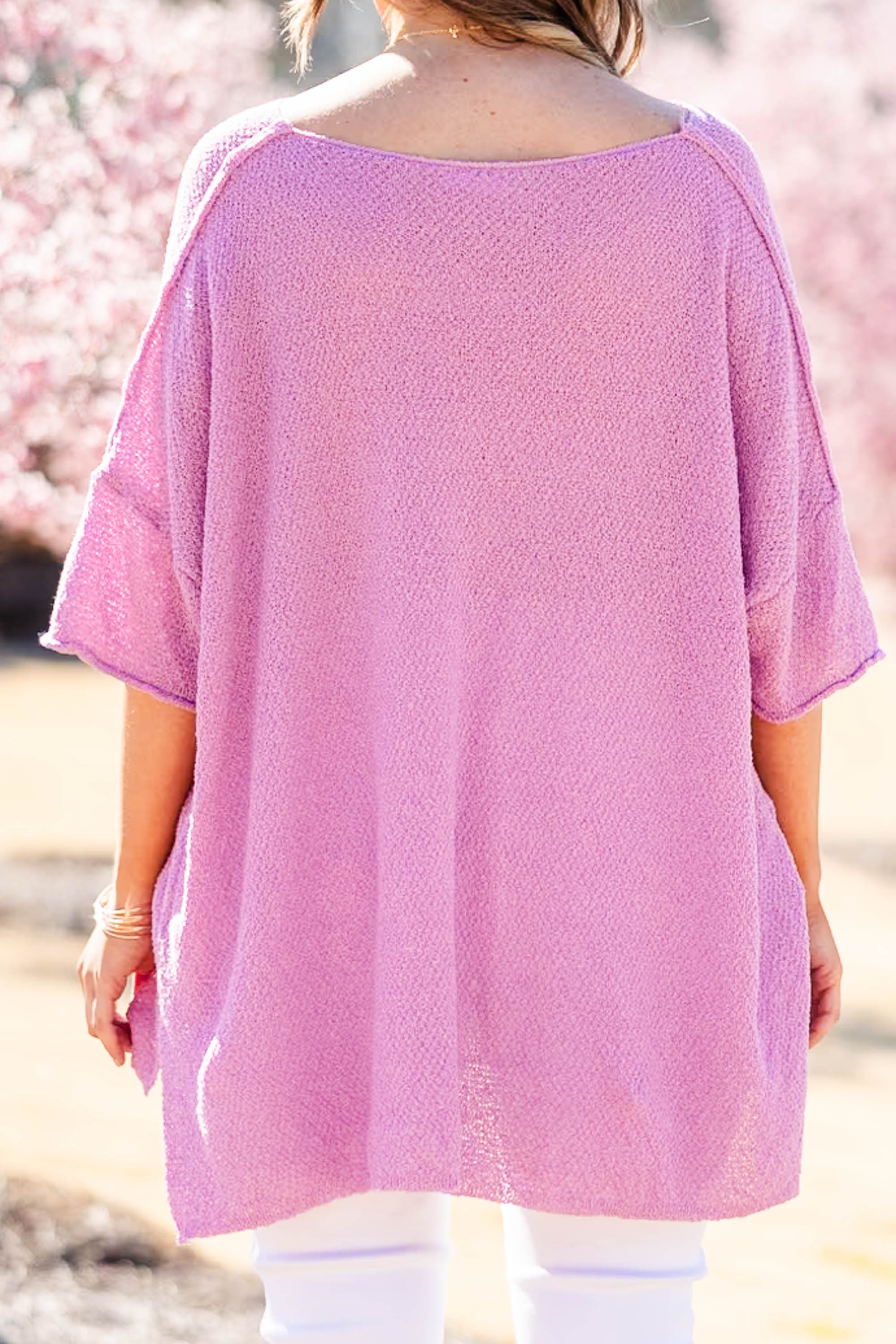 Celebrating Life Sweater, Lilac