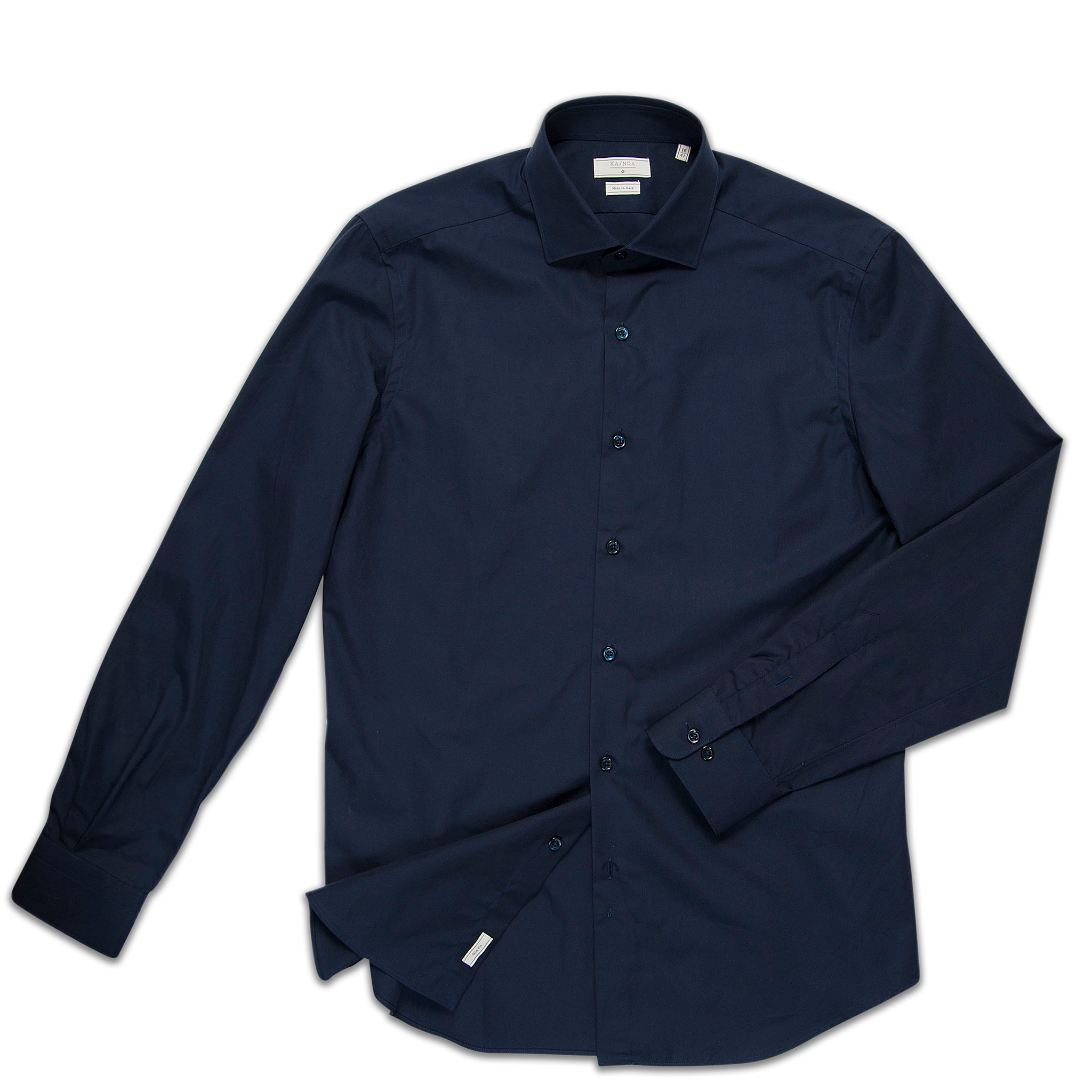 Clamenc shirt cotton popeline (dark blue)