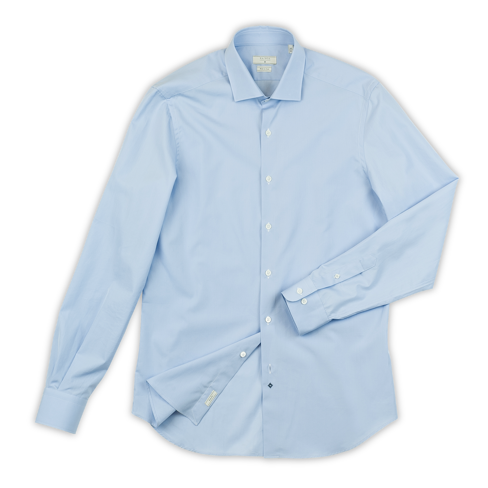 Clamenc shirt cotton popeline (sky blue)