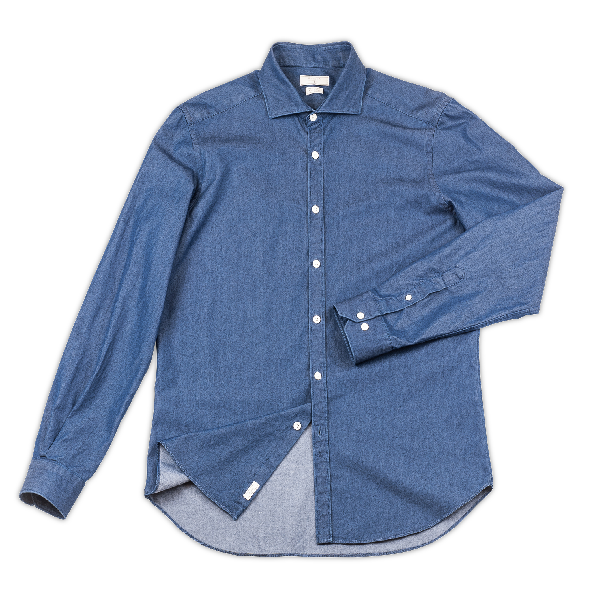 Clodoveu Soft Light Denim Shirt (ocean blue)