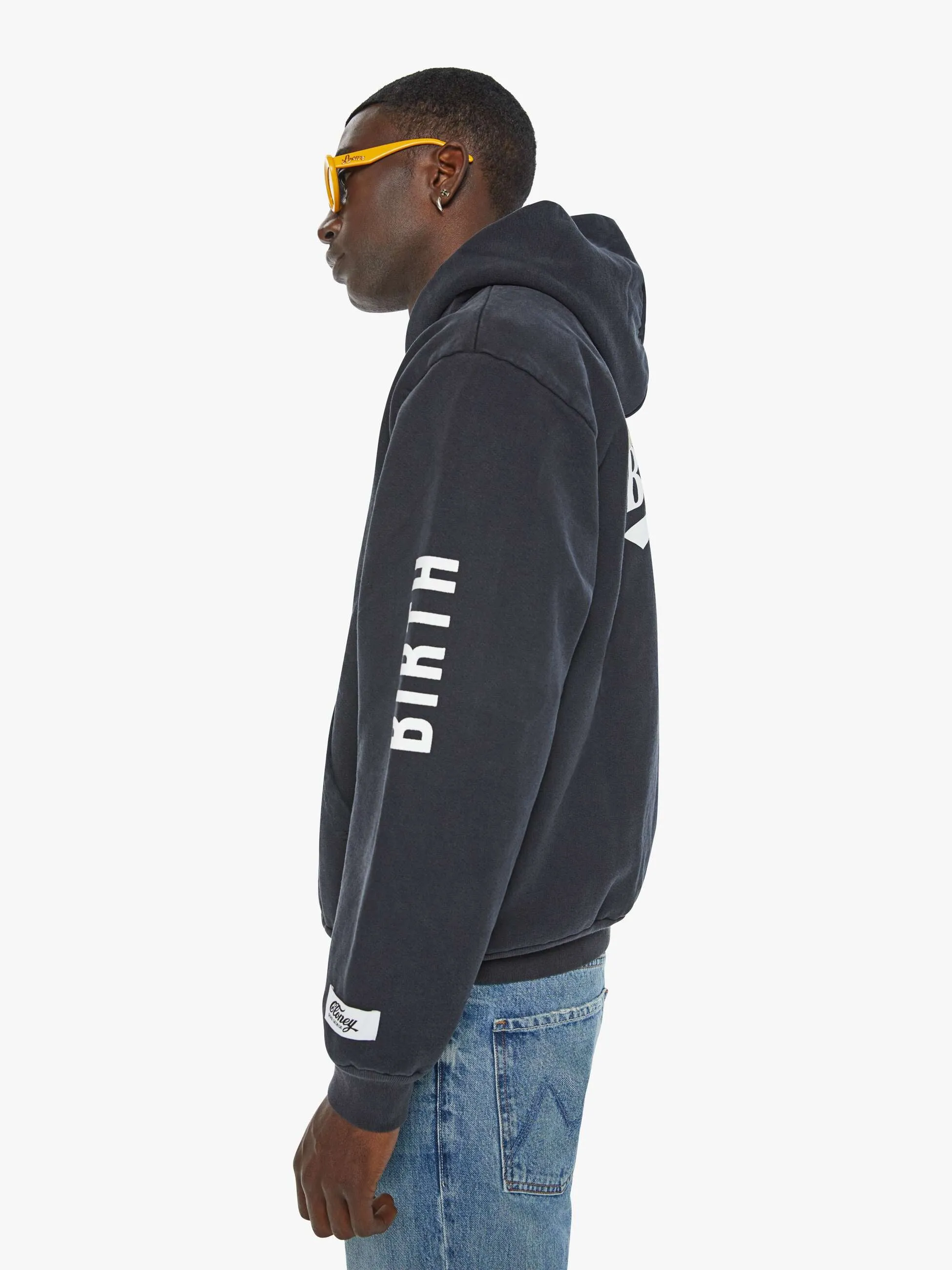 Cloney Biggie Pull Over Hoodie - Black