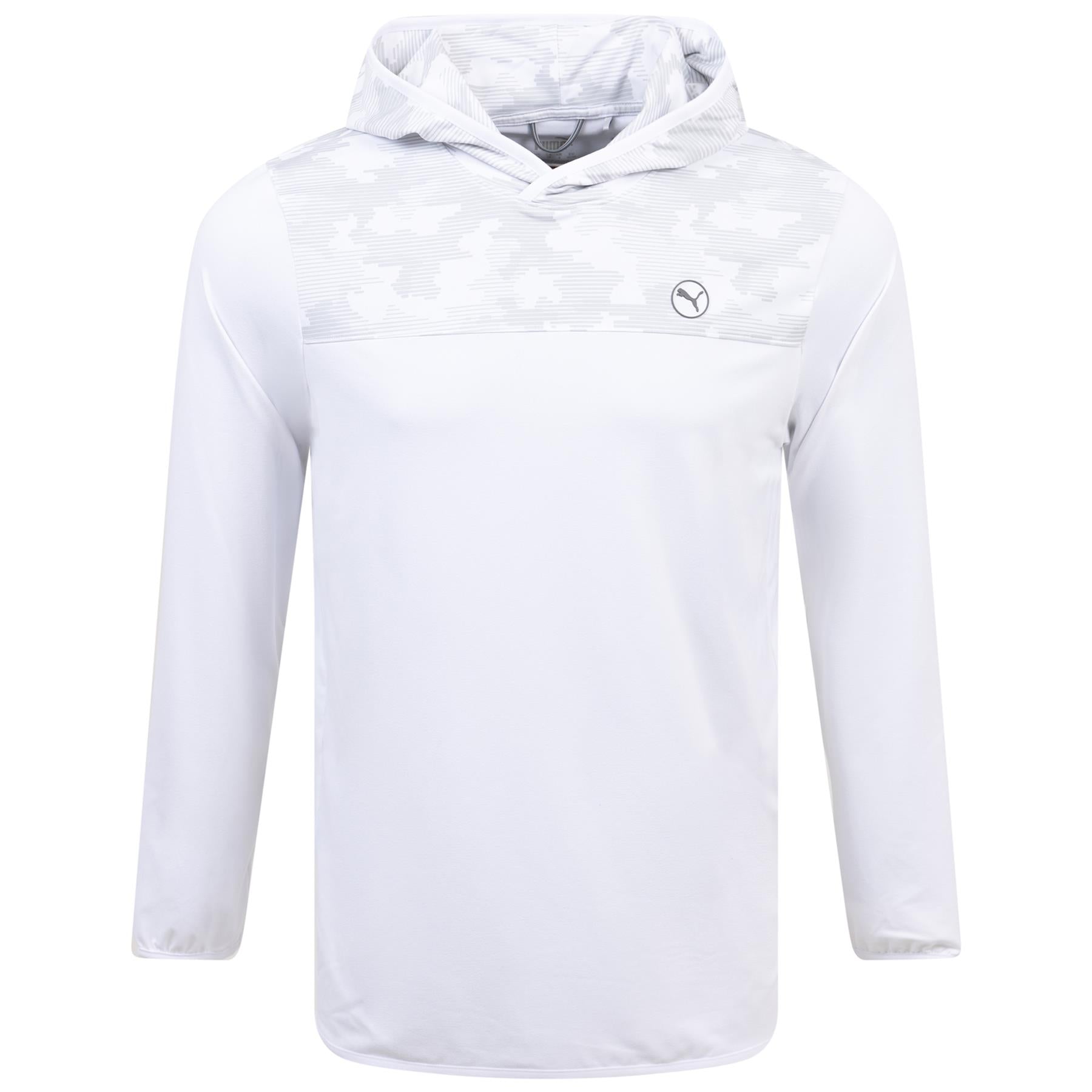 Cloudspun Camo Hoodie White Glow - SS24