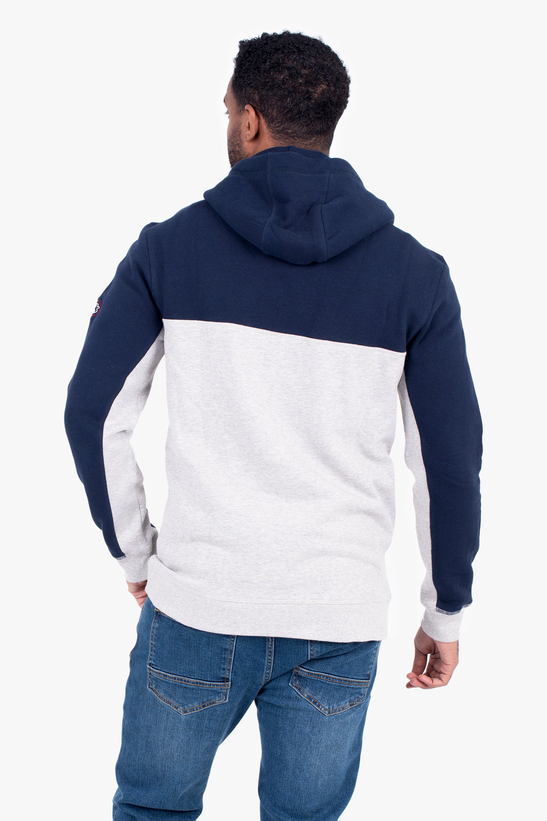 Colour Block Hoodie