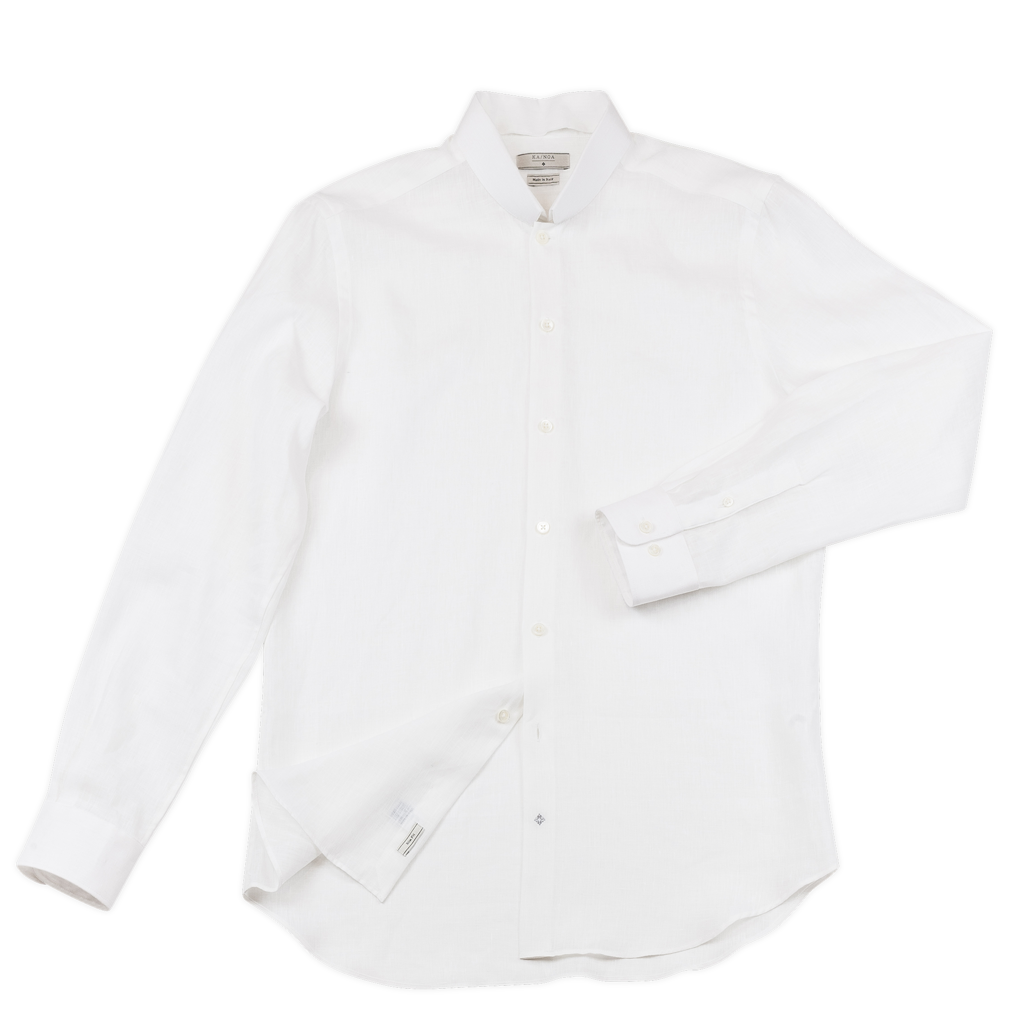 Conrad Golden Linen shirt (ice white)