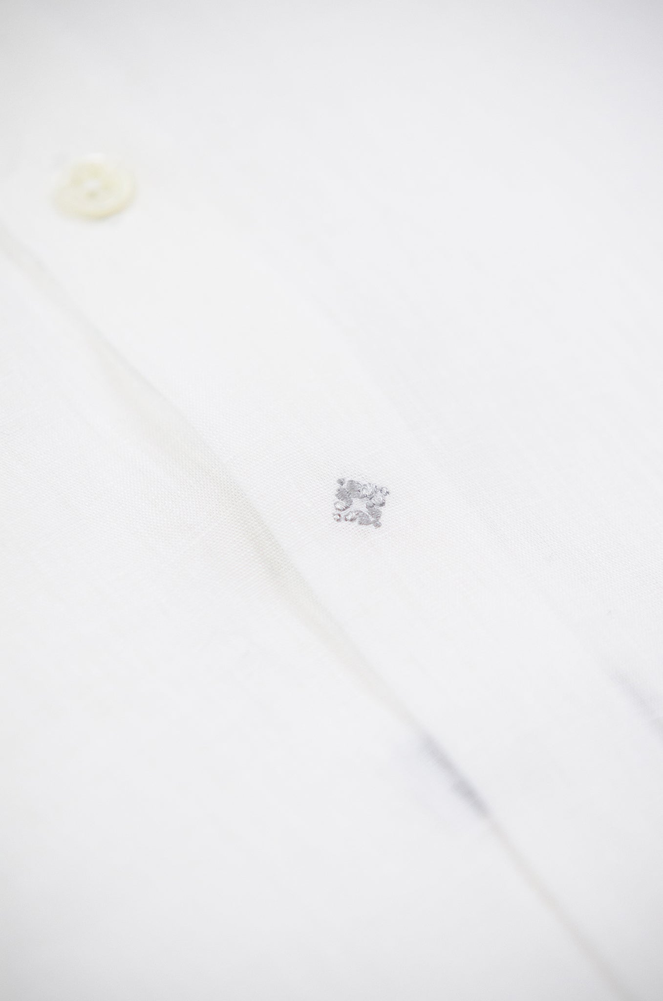 Conrad Golden Linen shirt (ice white)