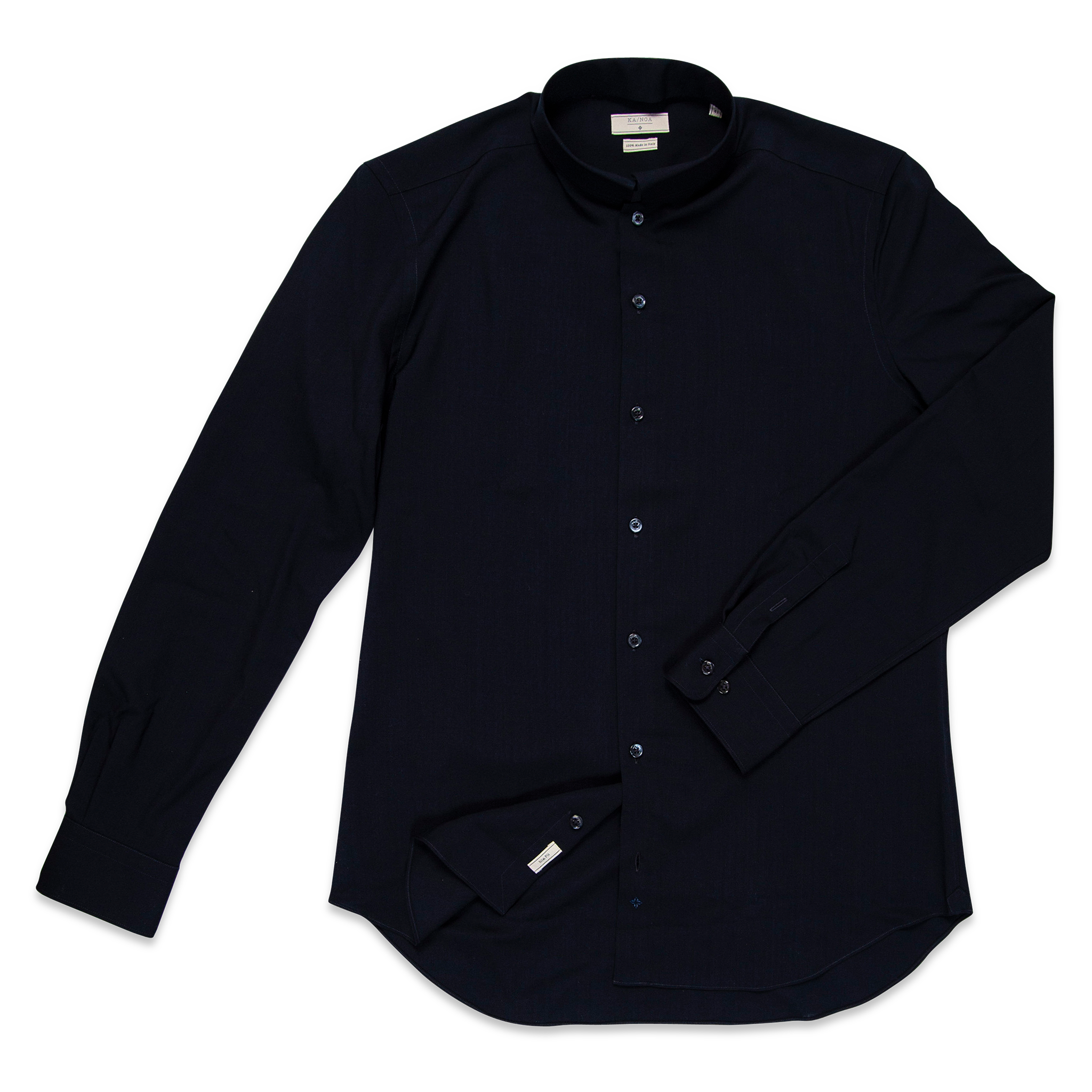 Conrad shirt twill wool (dark blue)