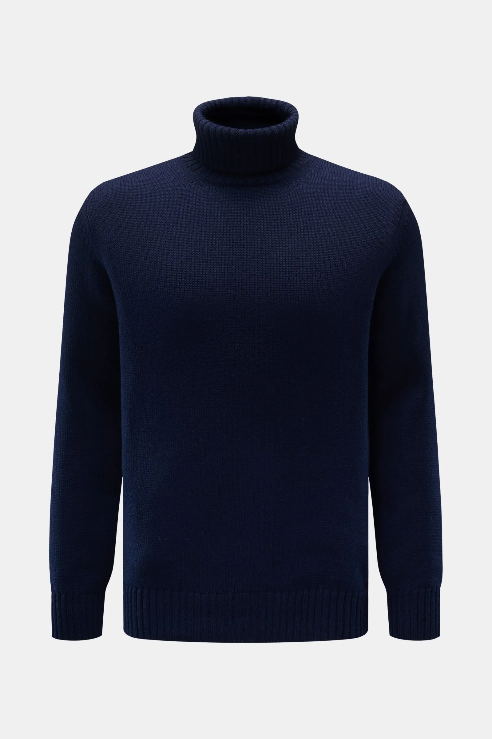 CRUCIANI turtleneck jumper navy