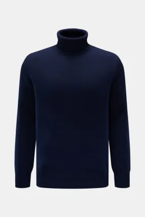 CRUCIANI turtleneck jumper navy