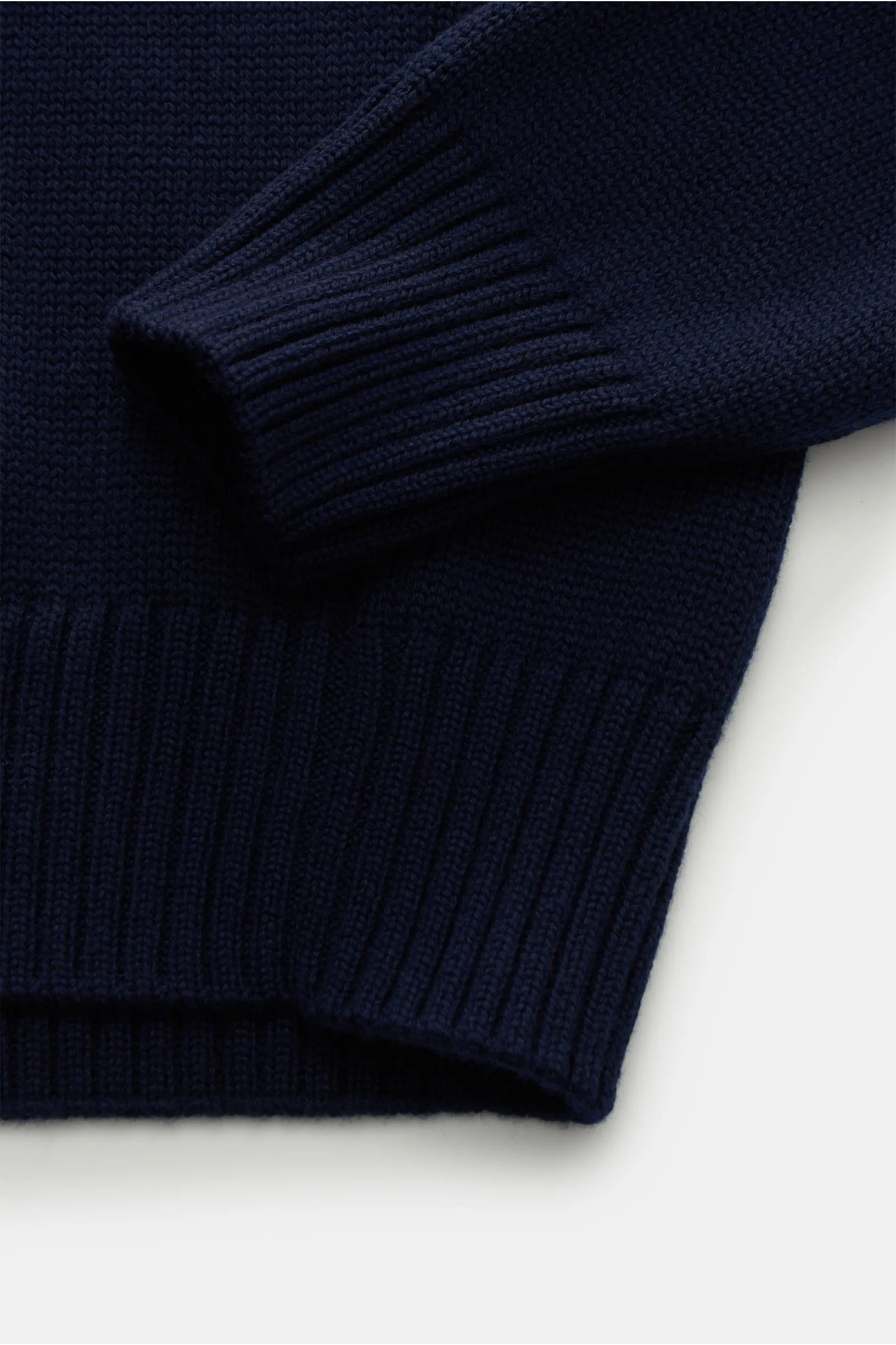 CRUCIANI turtleneck jumper navy