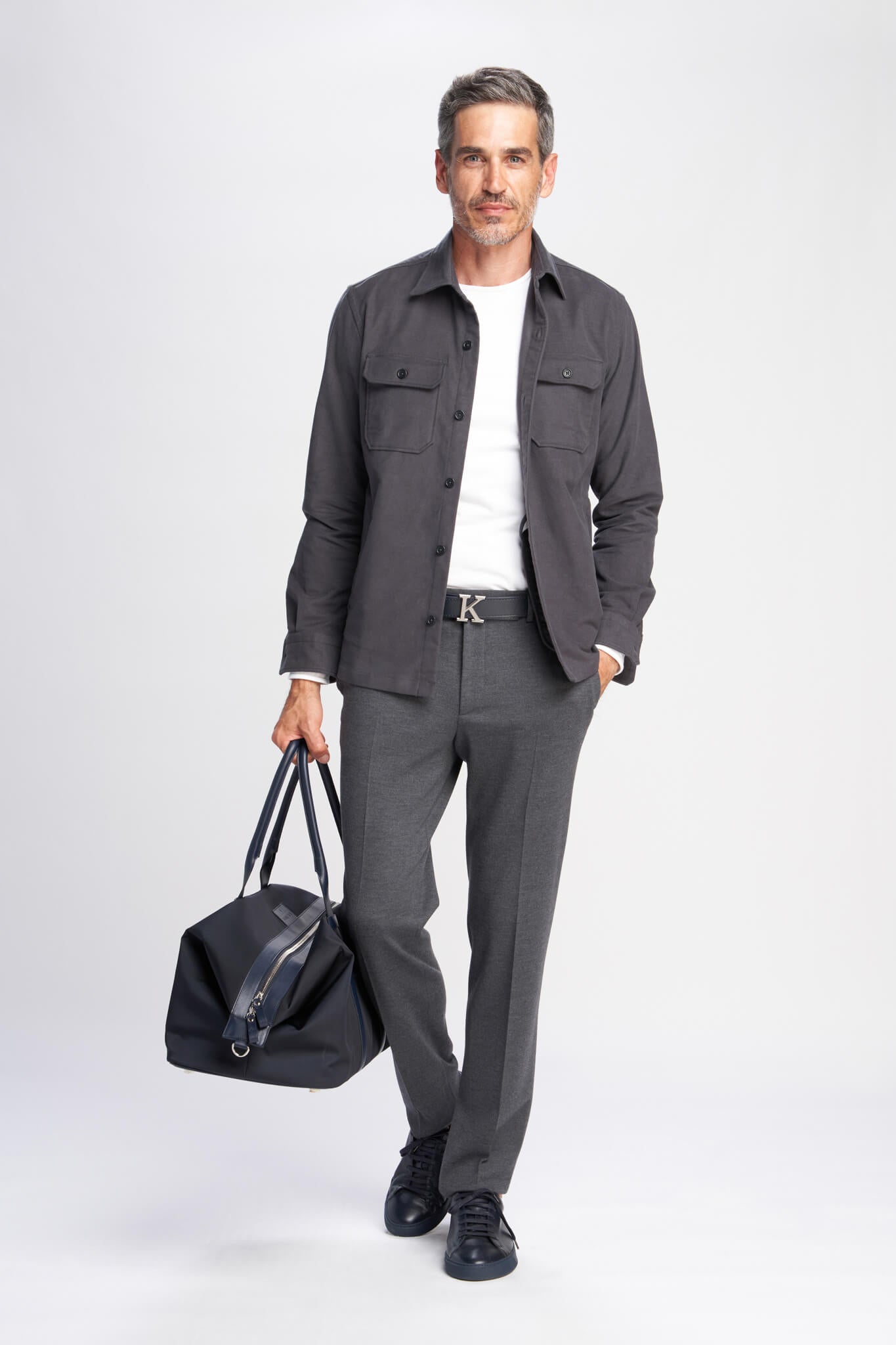 David Fustian Outer Shirt