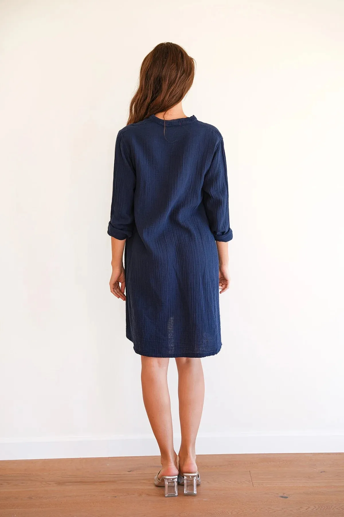 Dehab Dress - Navy