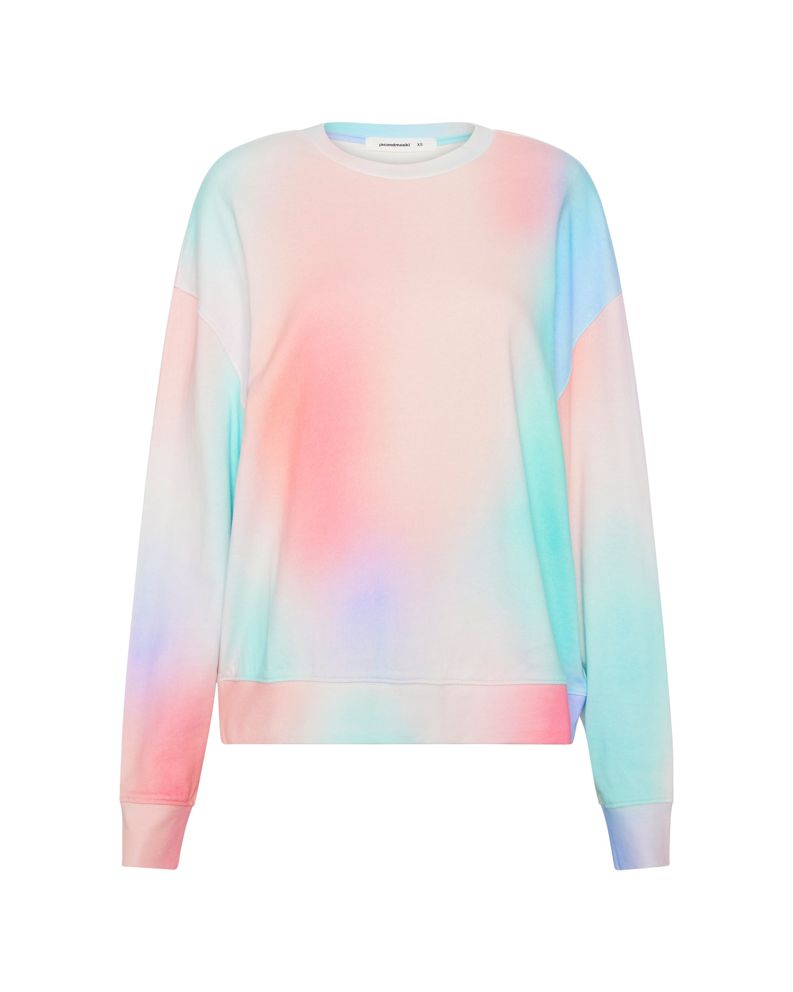 ESSENTIAL CREW SWEATSHIRT - CLOUD PRINT