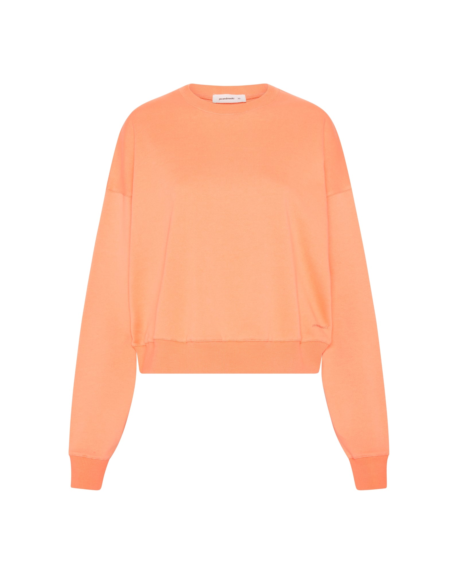 ESSENTIAL CROP SWEATSHIRT - PAPAYA PUNCH