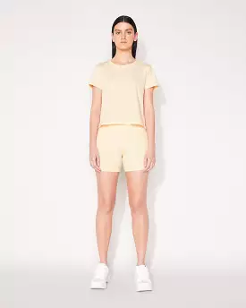 ESSENTIAL SHRUNKEN T-SHIRT - BUTTER CREAM