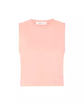 ESSENTIAL SWEAT TANK - GOSSAMER PINK