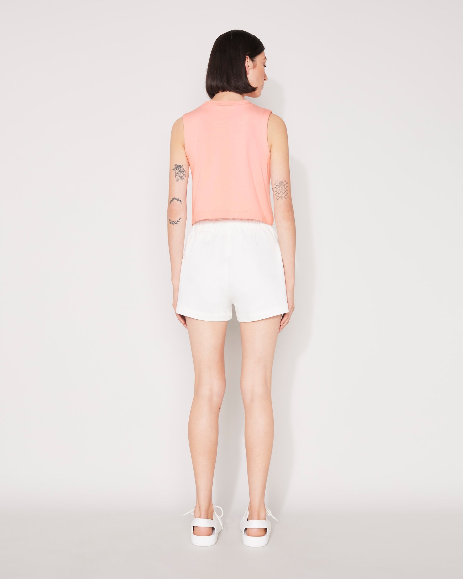 ESSENTIAL SWEAT TANK - GOSSAMER PINK