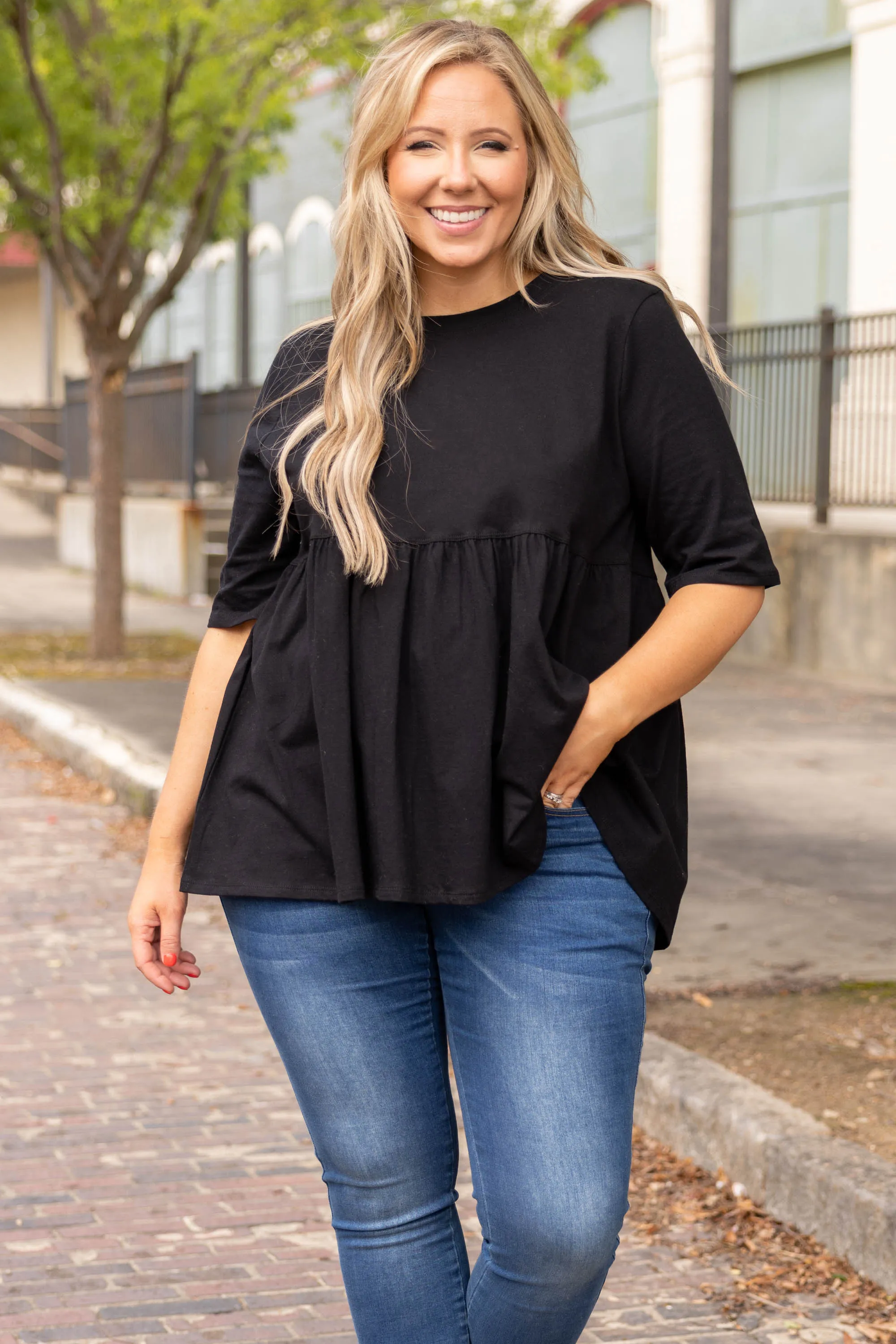 Fearless Soul Top, Black