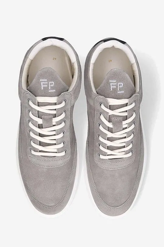 Filling Pieces suede sneakers Low Top Suede gray color 25122791002