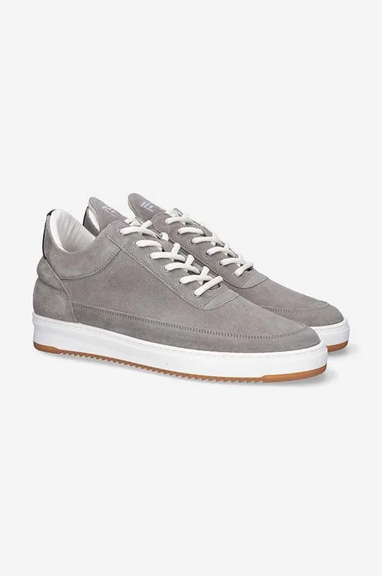 Filling Pieces suede sneakers Low Top Suede gray color 25122791002