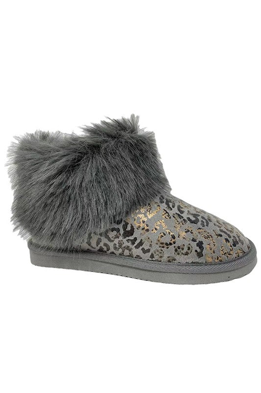 FROST Fur Ankle Boots