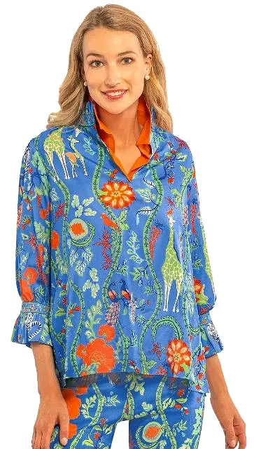 Gretchen Scott Jungle Symphony Tunic - Bright