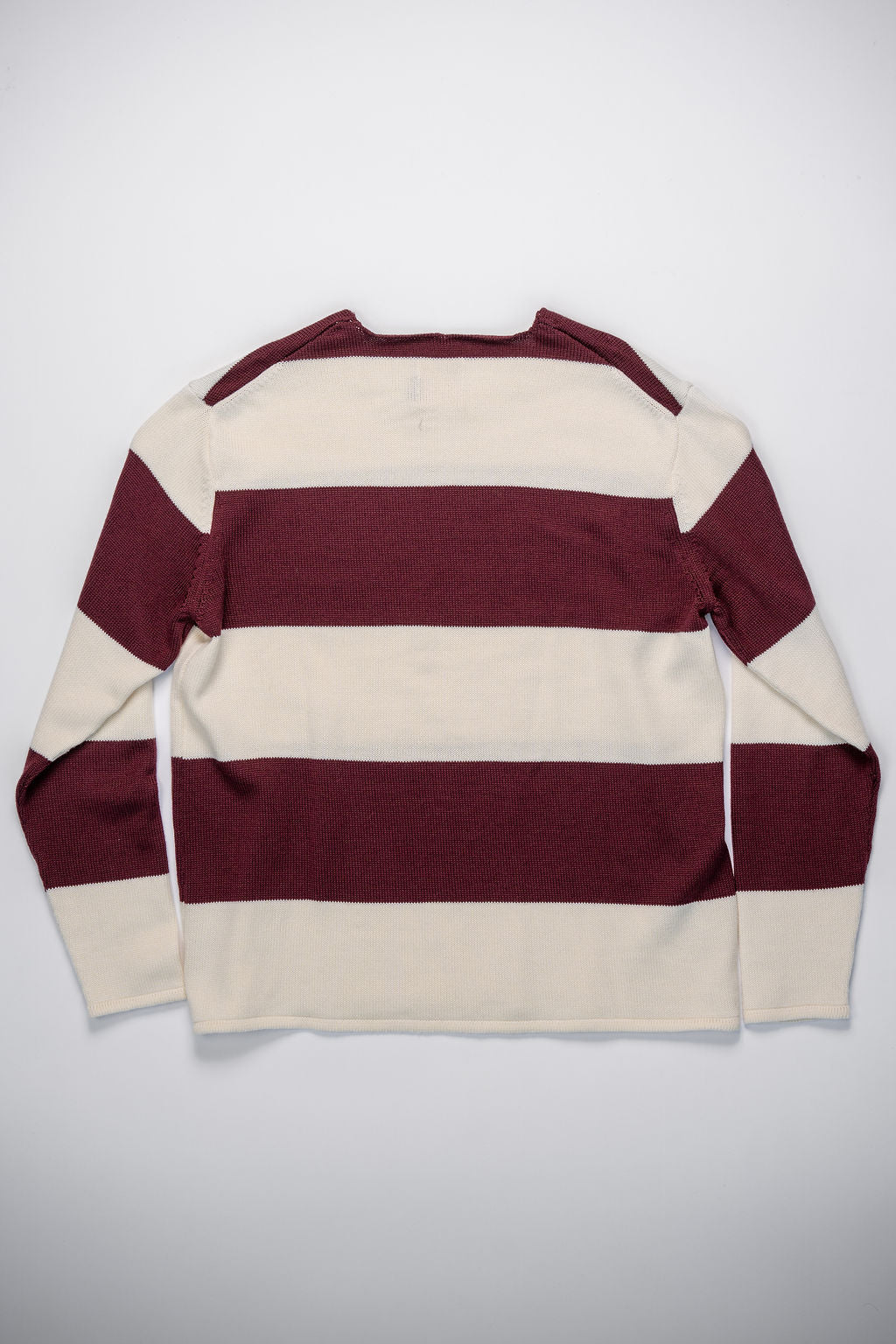 Heimat Textil Rugby Harbour Sweater - Seashell/Burgundy