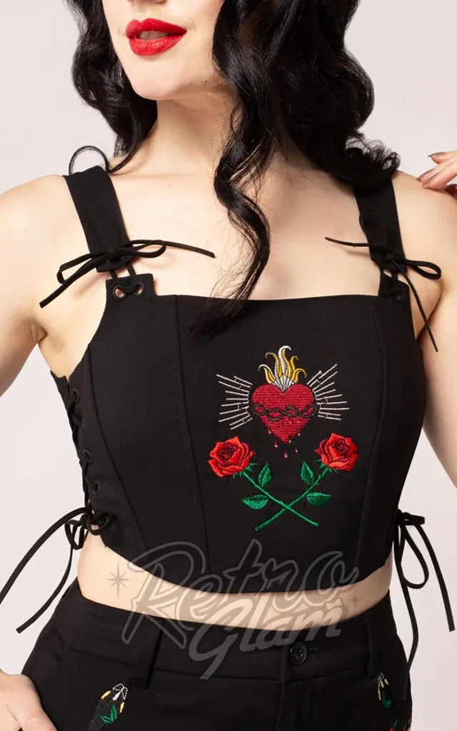 Hell Bunny Viva Maria Corset