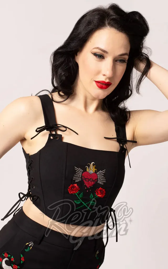 Hell Bunny Viva Maria Corset