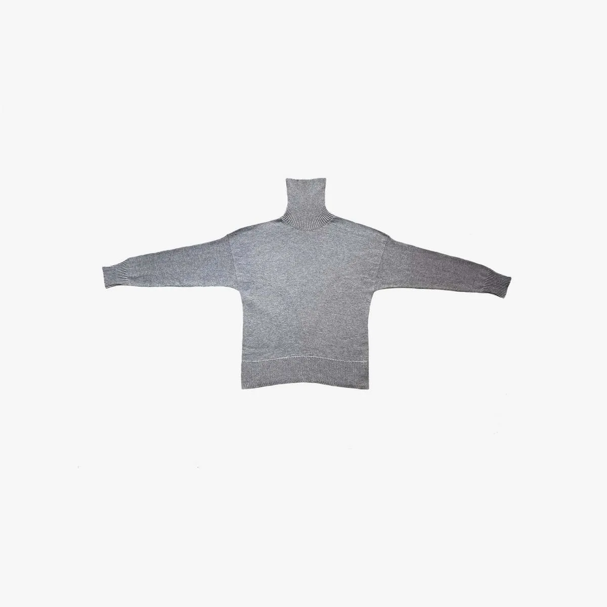 Hugme Turtleneck Knit - Grey